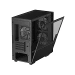 Deepcool CH360 Micro Tower Κουτί Υπολογιστή με Πλαϊνό Παράθυρο και RGB Φωτισμό Μαύρο - Image 8