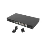 Lanberg Unmanaged L2 PoE+ Switch με 24 Θύρες Gigabit (1Gbps) Ethernet και 2 SFP Θύρες - Image 4