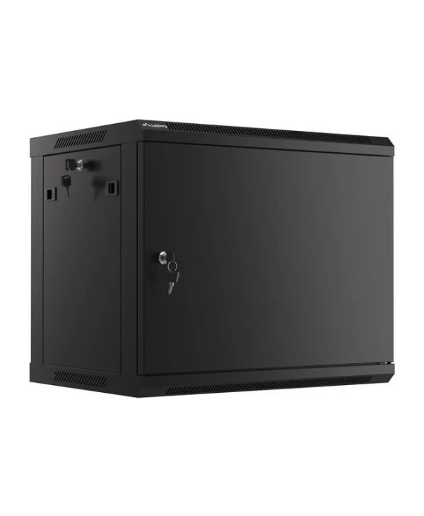 Lanberg Επιτοίχια Καμπίνα Rack 9U 60x45x51.2cm Μαύρο WF01-6409-00B WF01-6409-00B