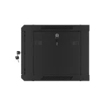 Lanberg Επιτοίχια Καμπίνα Rack 6U 60x60cm Μαύρο WF01-6406-00B WF01-6406-00B - Image 2