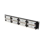 Lanberg Patch Panel για Rack 2U 19" 48 Θυρών Μαύρο - Image 5