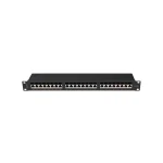 Lanberg Patch Panel Shielded για Rack 1U 19" 24 Θυρών cat6a Μαύρο - Image 2
