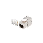 Lanberg Keystone Chair-less RJ45 to RJ45 Cat.5e FTP 1τμχ KSF7-2000 KSF7-2000