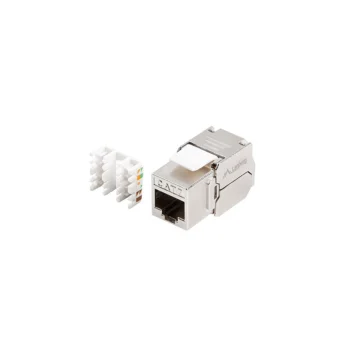 Lanberg Keystone Chair-less RJ45 to RJ45 Cat.5e FTP 1τμχ KSF7-2000 KSF7-2000