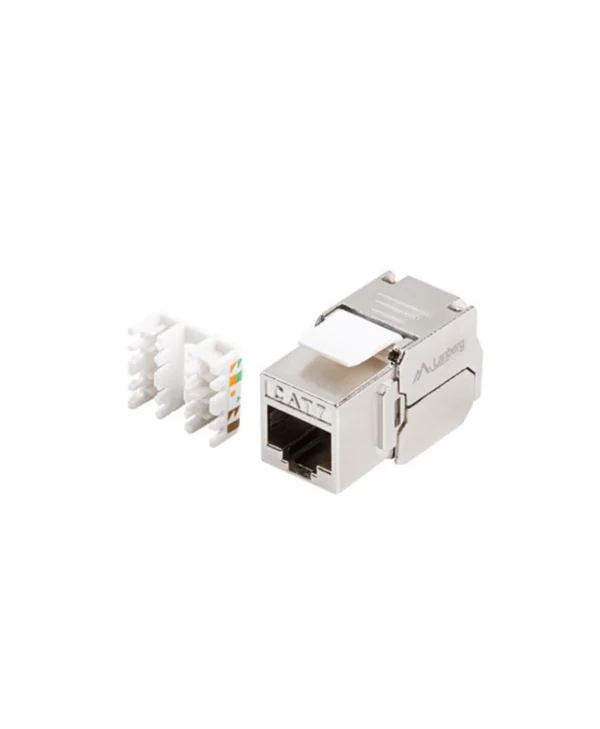 Lanberg Keystone Chair-less RJ45 to RJ45 Cat.5e FTP 1τμχ KSF7-2000 KSF7-2000