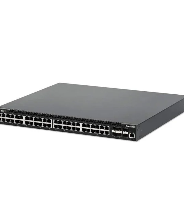 Intellinet 562041 Managed L3 PoE+ Switch με 48 Θύρες Gigabit (1Gbps) Ethernet και 6 SFP Θύρες 562041
