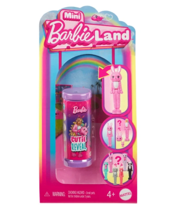 Mattel Cutie Reveal για 4+ ετών Ετών (Διάφορα Σχέδια) 1τμχ