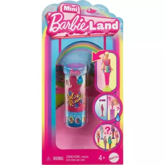 Barbie Mini Barbieland- Color Reveal Shimmer Series για 4+ ετών Ετών (Διάφορα Σχέδια) 1τμχ