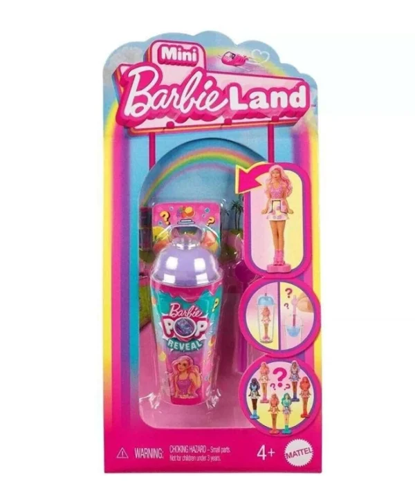 Barbie Barbieland Pop Reveal για 4+ ετών Ετών 3.8εκ. (Διάφορα Σχέδια) 1τμχ