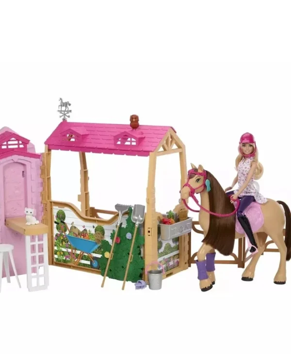 Barbie Mysteries The Great Horse Chase Ultimate Stable Σετ Κούκλας για 3+ ετών+ Ετών