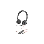 Poly Blackwire 3325 On Ear Multimedia Ακουστικά με μικρόφωνο και σύνδεση 3.5mm Jack / USB-C - Image 4