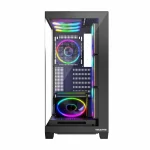 Modecom Volcano Stellar ARGB 8F Gaming Midi Tower Κουτί Υπολογιστή με Πλαϊνό Παράθυρο Μαύρο - Image 2