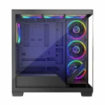 Modecom Volcano Stellar ARGB 8F Gaming Midi Tower Κουτί Υπολογιστή με Πλαϊνό Παράθυρο Μαύρο - Image 6