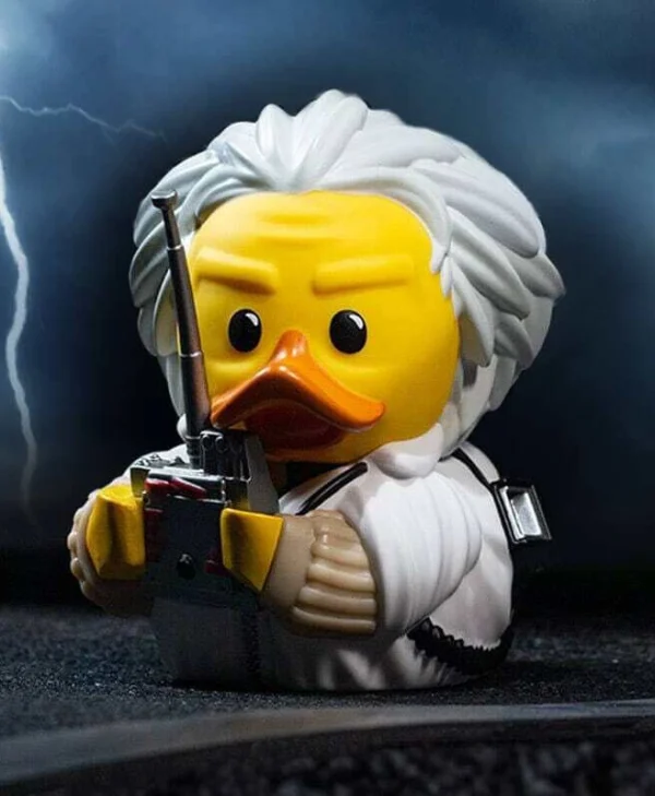 Back To The Future Back To The Future Boxed - Doc Brown #2 Rubber Duck 9εκ.
