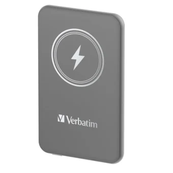 Verbatim Charge 'n' Go MagSafe Power Bank 5000mAh με Θύρα USB-C Power Delivery Γκρι