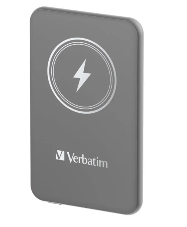 Verbatim Charge 'n' Go MagSafe Power Bank 5000mAh με Θύρα USB-C Power Delivery Γκρι