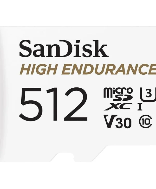 Sandisk High Endurance microSDXC 512GB Class 10 UHS-I με αντάπτορα
