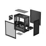 Deepcool CH370 Gaming Midi Tower Κουτί Υπολογιστή με Πλαϊνό Παράθυρο Μαύρο - Image 12