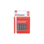 Verbatim Premium Alkaline Μπαταρίες AAA 1.5V 4τμχ