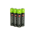 Verbatim Επαναφορτιζόμενες Μπαταρίες AAA Ni-MH 950mAh 1.2V 4τμχ - Image 3