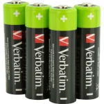 Verbatim Επαναφορτιζόμενες Μπαταρίες AA Ni-MH 2500mAh 1.2V 4τμχ - Image 2