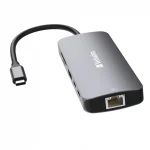 Verbatim CMH-9 USB-C Docking Station με HDMI 4K PD Ethernet Γκρι - Image 3