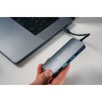 Verbatim CMH-9 USB-C Docking Station με HDMI 4K PD Ethernet Γκρι - Image 9