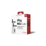 IK Multimedia iRig Mic Lav 2 Pack Σετ Πυκνωτικό Μικρόφωνο Shock Mounted Δημοσιογραφικό