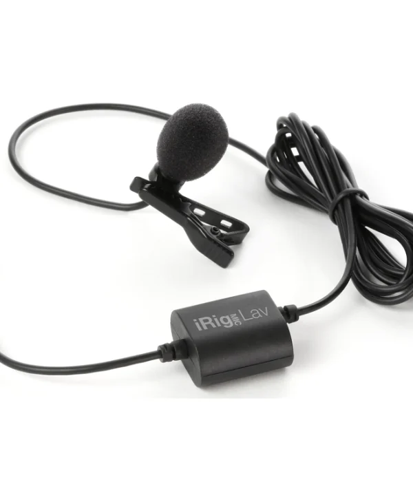 IK Multimedia iRig Mic Lav Πυκνωτικό Μικρόφωνο Πέτου, Clip On για Κινητό