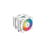 Deepcool AG620 WH ARGB Ψύκτρα Επεξεργαστή Διπλού Ανεμιστήρα για Socket AM4/AM5/1200/115x/1700 Λευκή - Image 2