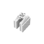Deepcool AG620 WH ARGB Ψύκτρα Επεξεργαστή Διπλού Ανεμιστήρα για Socket AM4/AM5/1200/115x/1700 Λευκή - Image 6