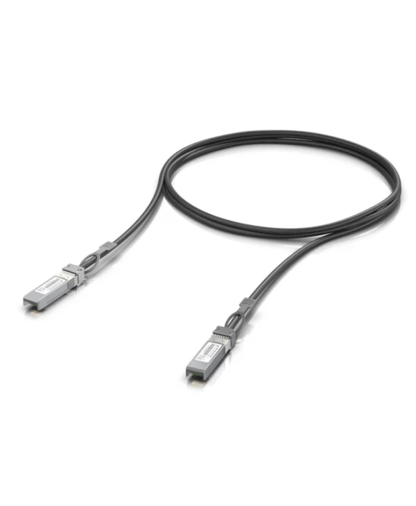 Ubiquiti Καλώδιο Οπτικής Ίνας SFP+ 1m Μαύρο 1τμχ