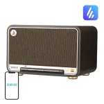 Edifier D32 Ηχείο Bluetooth 60W με Διάρκεια Μπαταρίας έως 12 ώρες Black Walnut - Image 12