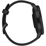 Garmin Venu 3 Stainless Steel 45mm Αδιάβροχο Smartwatch με Παλμογράφο (Slate Bezel With Black Silicone Band) - Image 6
