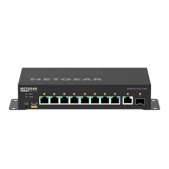 NetGear GSM4210PD Managed L2 PoE Switch με 9 Θύρες Gigabit (1Gbps) Ethernet και 1 SFP Θύρα