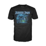 Funko Pop Tee Jurassic Park T-rex Jeep M 889698827430 82743 - Image 4