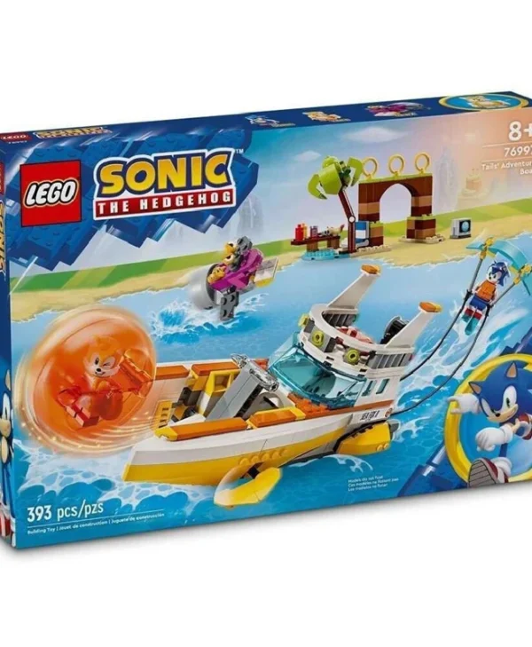 LEGO Sonic The Hedgehog Tails Adventure Boat για 8+ ετών Ετών 393τμχ