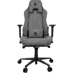 Arozzi Vernazza Soft Fabric Υφασμάτινη Καρέκλα Gaming με Ρυθμιζόμενα Μπράτσα Ash