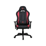Arozzi Torretta Supersoft Υφασμάτινη Καρέκλα Gaming με Ρυθμιζόμενα Μπράτσα Μαύρο / Κόκκινο