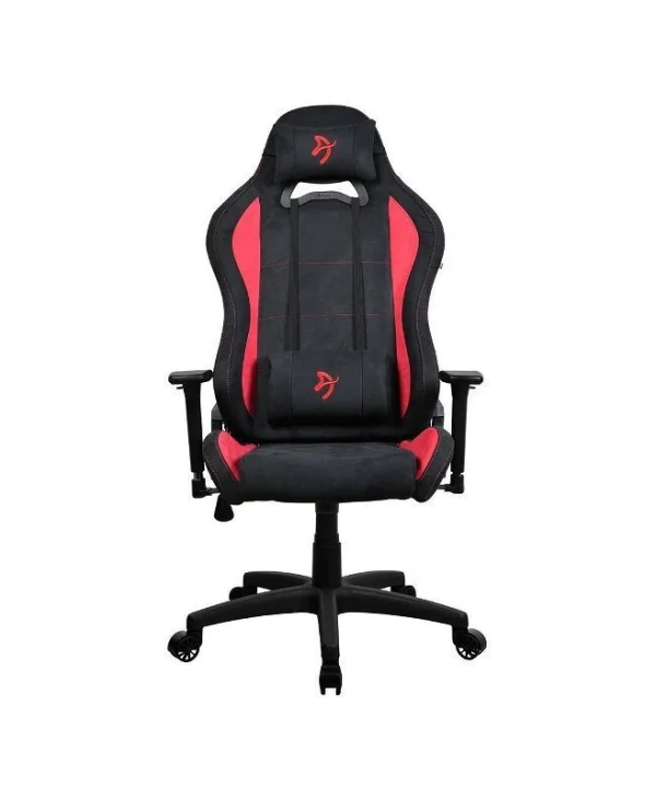 Arozzi Torretta Supersoft Υφασμάτινη Καρέκλα Gaming με Ρυθμιζόμενα Μπράτσα Μαύρο / Κόκκινο