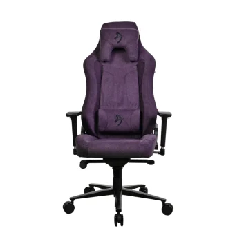 Arozzi Vernazza Soft Fabric Υφασμάτινη Καρέκλα Gaming με Ρυθμιζόμενα Μπράτσα Purple