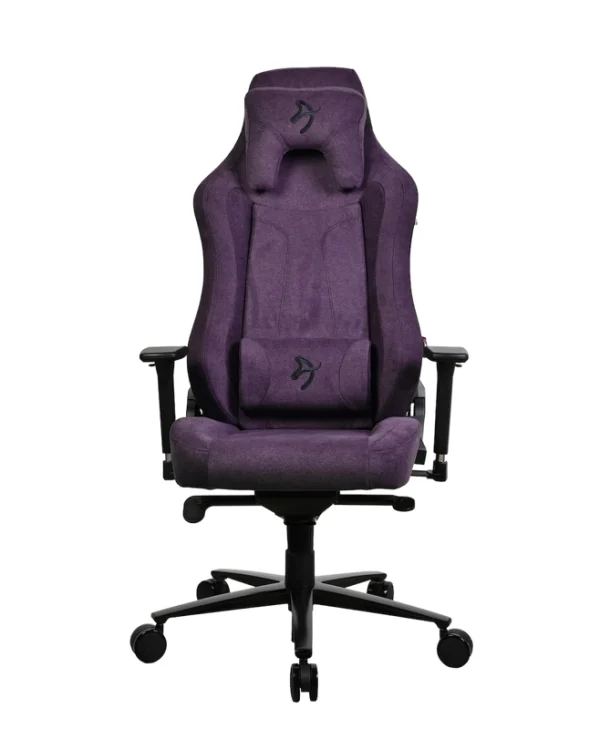 Arozzi Vernazza Soft Fabric Υφασμάτινη Καρέκλα Gaming με Ρυθμιζόμενα Μπράτσα Purple