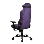 Arozzi Vernazza Soft Fabric Υφασμάτινη Καρέκλα Gaming με Ρυθμιζόμενα Μπράτσα Purple - Image 5