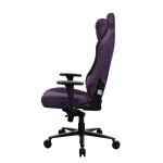Arozzi Vernazza Soft Fabric Υφασμάτινη Καρέκλα Gaming με Ρυθμιζόμενα Μπράτσα Purple - Image 6