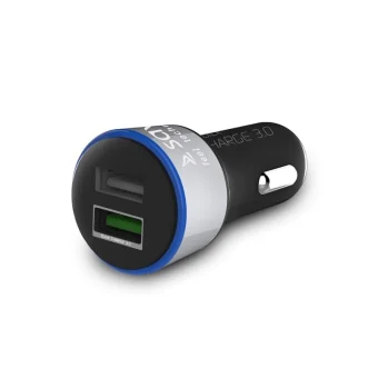 iBox Φορτιστής Αυτοκινήτου 48W 5A με Θύρες: 2xUSB Μαύρος