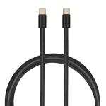 iBox USB 2.0 Cable USB-C male - USB-C 60W Μαύρο 1m (IKUTCS1B) IKUTCS1B - Image 2