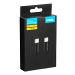 iBox USB 2.0 Cable USB-C male - USB-C 60W Μαύρο 1m (IKUTCS1B) IKUTCS1B - Image 6