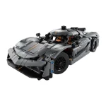 Lego Technic: Koenigsegg Jesko Absolut Grey Hypercar 42173 - Image 8
