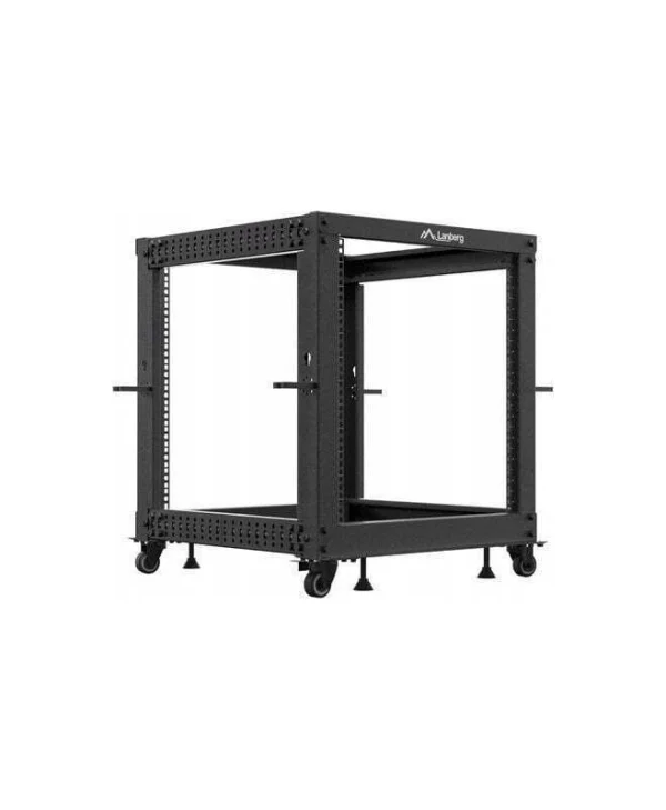 Lanberg Επιτοίχια Καμπίνα Rack 12U Μαύρο