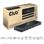 Club3D Thunderbolt 4 Docking Station με HDMI/DisplayPort 4K PD Ethernet Μαύρο (CSV-1582) CSV-1582 - Image 2